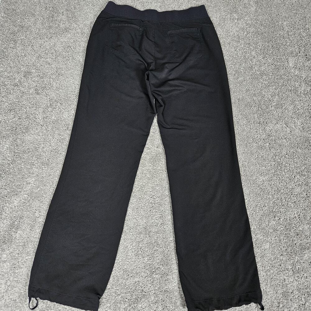 Athleta Pants Women's 10 Black Straight Leg Joggers Loungewear Activewear - Picture 2 of 12